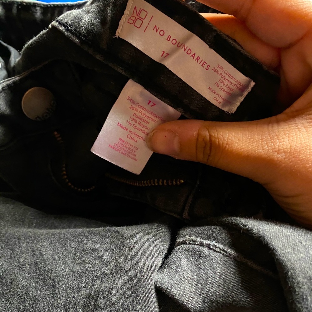 Blank jeans
